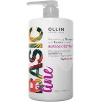 03513 Восстанавливающий шампунь с экстрактом репейника Ollin Basic Line Reconstructing Shampoo 750 мл 