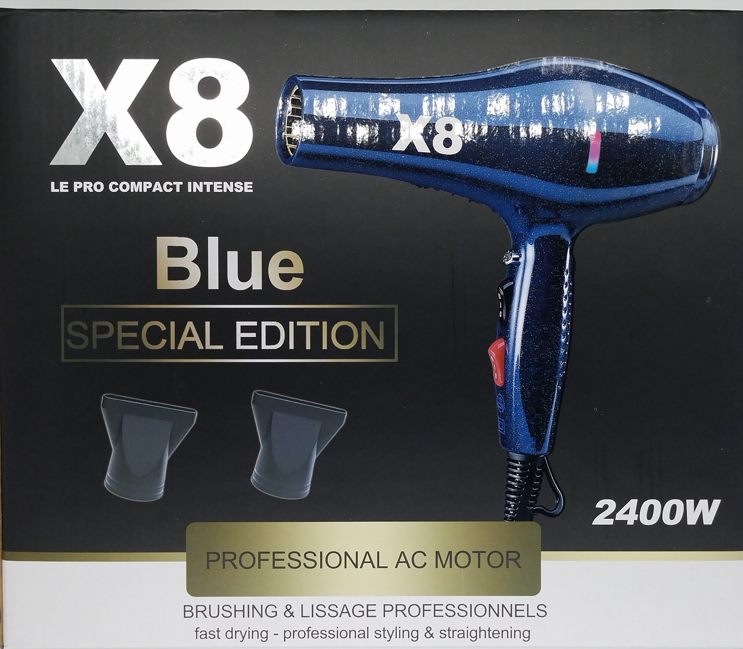 00628 Фен для волос Sokany X8 Blue